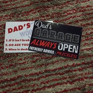 Dad Father’s Day Tin Signs